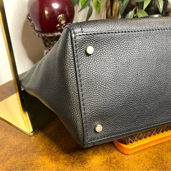 Kate Spade New York Orchard Street Maya Leather Shoulder Tote in Black, Large - Picture 8 of 12